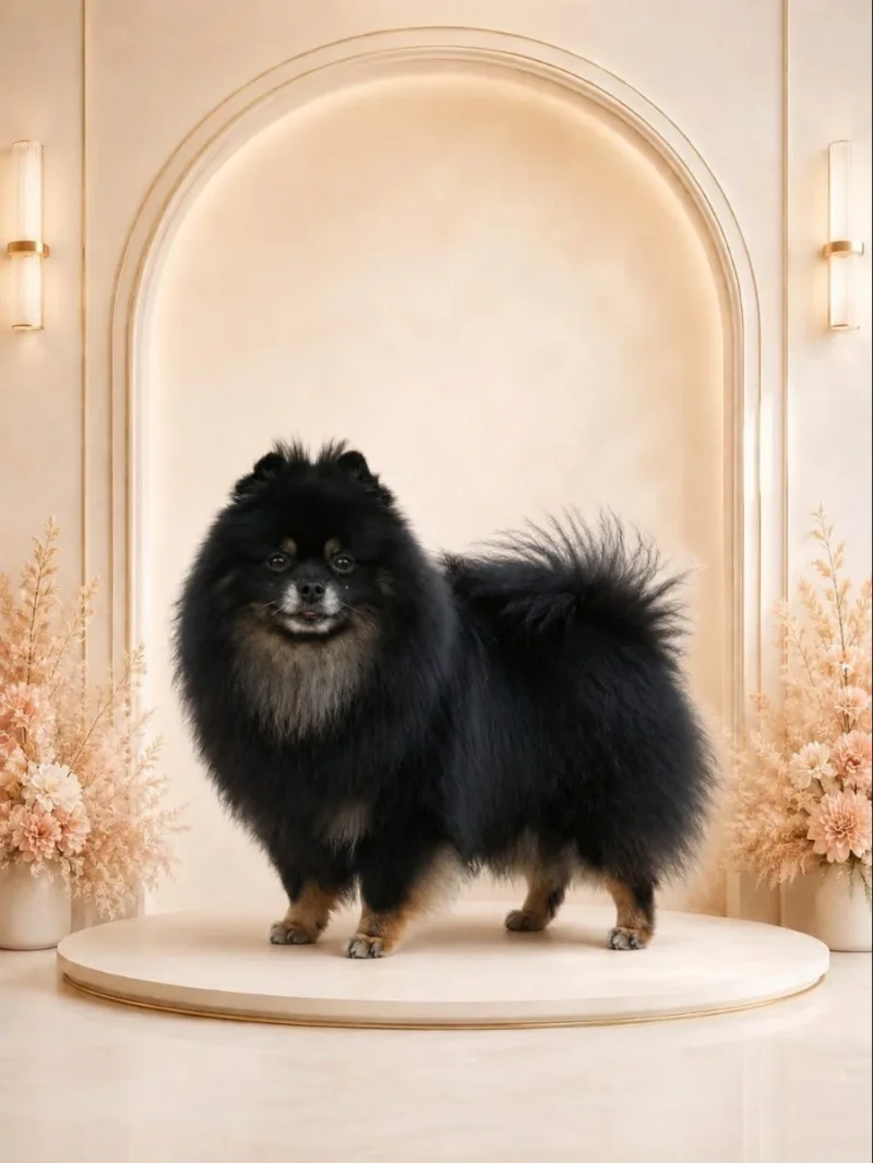 Feber, Pomerania campeón de Can Xiu-Xiu