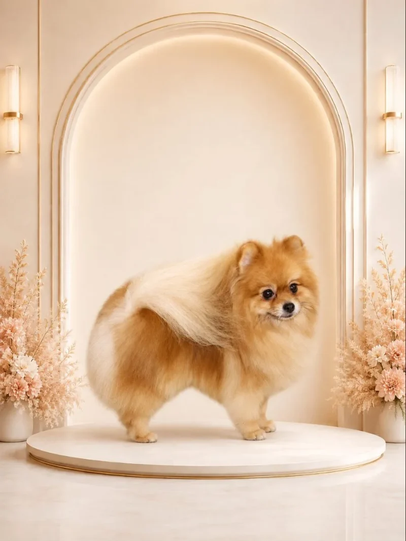 Quiara, Pomerania campeona de Can Xiu-Xiu
